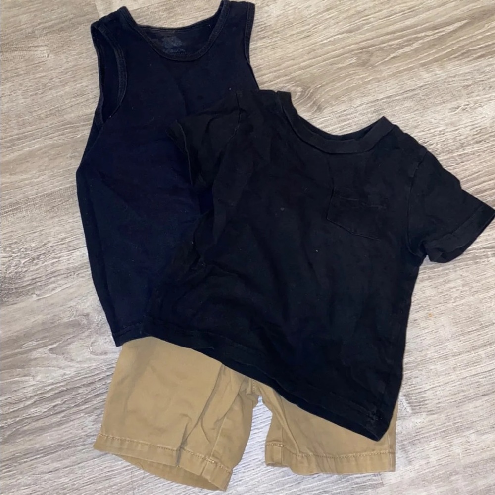 4T boys shorts, tank and Tshirt